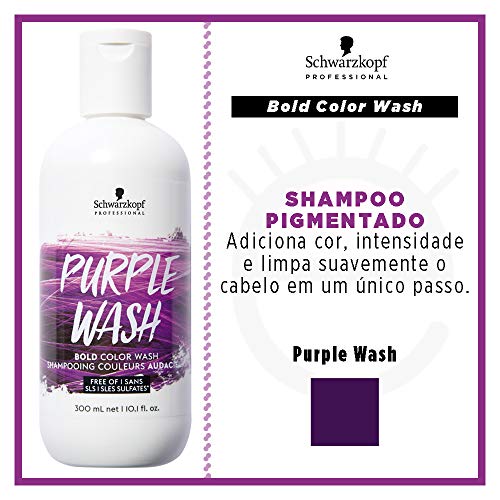 Schwarzkopf Bold Color Wash Champú Morado/Violeta Wash 300Ml