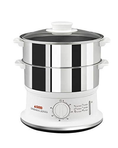 Seb VC145100 - Vaporera (acero inoxidable, 6 L)
