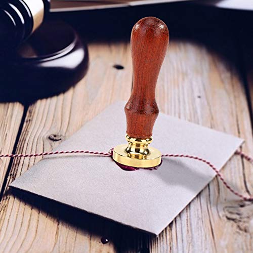 Sello de cera de Prosperveil, sello de cera personalizable, para boda, invitación, manualidades, sobres de cartas, decoración de fiestas Anillos de boda B