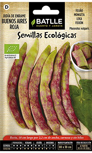 Semillas Ecológicas Leguminosas - Judía Buenos Aires Roja - ECO - Batlle