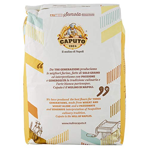 Sémola De Trigo Duro "rimacinata" Molino Caputo 5kg