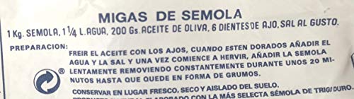 Sémola de trigo - Especial para migas - LA CATALANA - 1000 gramos