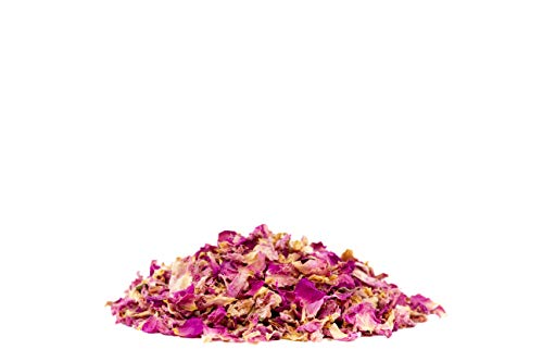 SENES - Pétalos de rosa de Damasco, 2 paquetes de 25 g (50 g)