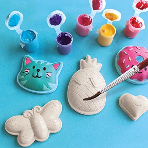 SES Creative- Moldear y Pintar Figura Feliz de fundición y Pintura (01133)