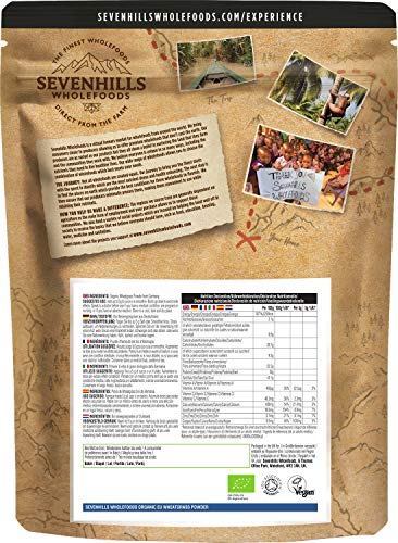 Sevenhills Wholefoods Hierba De Trigo En Polvo Orgánico De La UE 500g