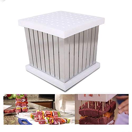 SHIJING Manual de hogar picadora de Carne y la Caja de la máquina de Kebab pincho Comercial del Distribuidor Carne Herramientas de la Cocina