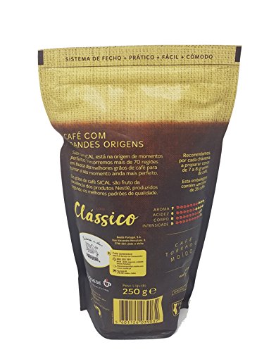 Sical Clásico - Café molido normal 5 Estrellas 250G Paquete 3