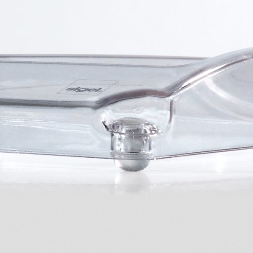 Sigel - Vaciabolsillos de plástico, transparente