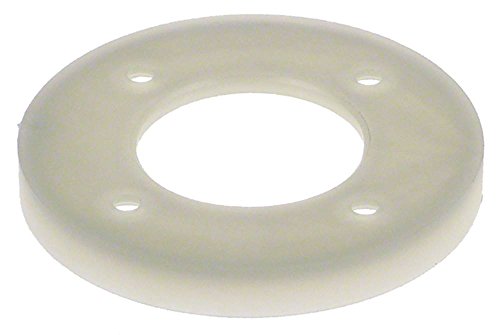 Silanos - Brida para lavavajillas E1000, N700F, N1000-SILANOS, N700PS, N90 (diámetro interior: 45 mm, diámetro: 91 mm, EPE, altura: 11 mm, agujero: 5,5 mm)