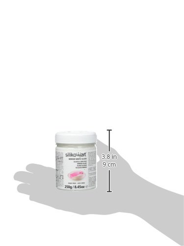 Silikomart 73.107.02.0001 Wonder Glaze White, Glaseado para Decorar