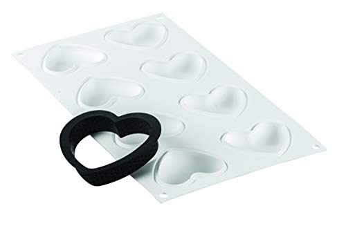 Silikomart Kit Mini TARTE Petit Amour, Silicona