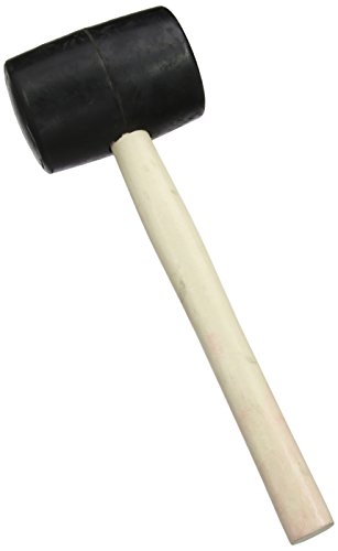 Silverline Tools HA72 - Maza de goma negra (454 g)