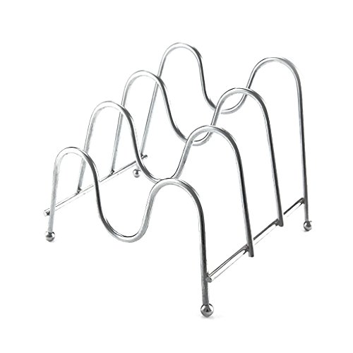 SimpleLife Pot Lid Rack Soporte para Platos - Soporte y Organizador para la Tapa de la Bandeja, Estante para Tablas de Cortar - Accesorios de Cocina versátiles