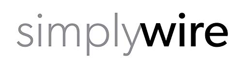 Simplywire - Escurridor para platos de cocina, color blanco