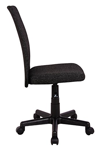 SixBros. Silla de Oficina Silla giratoria Negro - H-2578/2495