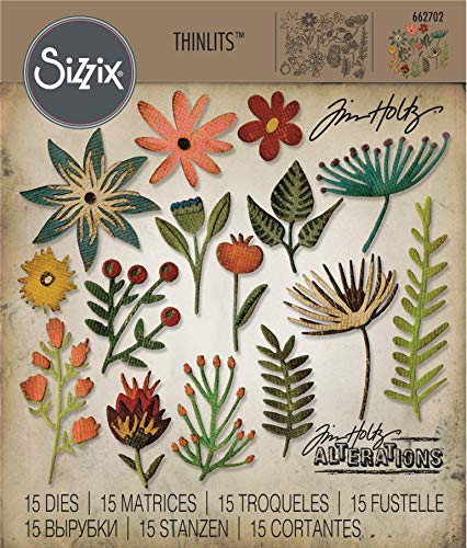 Sizzix Thinlits Troqueles 15PK Taquilla