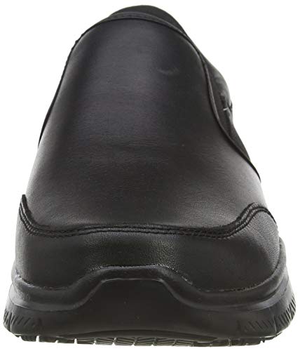 Skechers Flex Advantage Sr, Cordless Shoes for Men, Black (Black Black), 10 UK (45 EU)