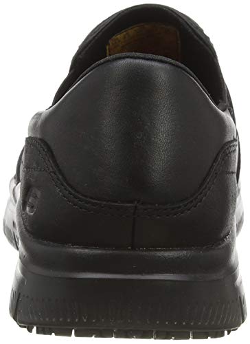 Skechers Flex Advantage Sr, Cordless Shoes for Men, Black (Black Black), 10 UK (45 EU)