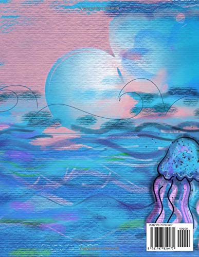 Sketchbook: Under the sea wonderland blank sketchbook for drawing and sketching