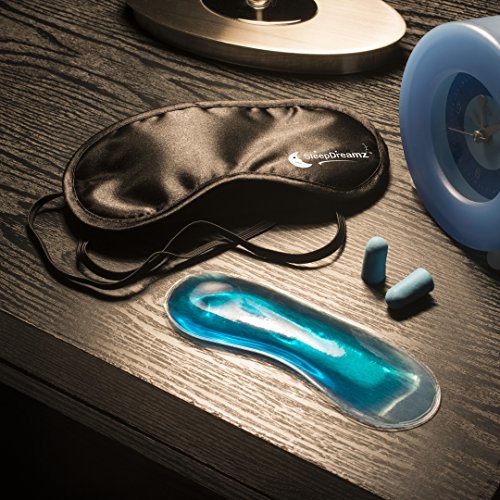 SleepDreamz Antifaz para dormir y antifaz gel - diseñado para aliviar la blefaritis, los ojos secos y otras molestias oculares - Líder en el mercado antifaz dormir y antifaz gel frio!