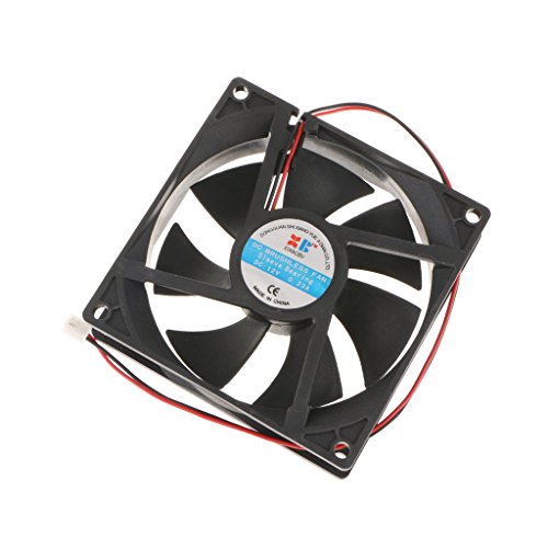SM SunniMix 1 Unids 92mm Ventilador De Caja 12 V DC PC CPU Ventilador De Computadora 2 Cables 2 Pines