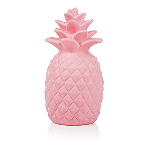 Smartwares IDE-60001 Lámpara LED con Forma de piña para niños Infantil, Rosa, 9.5x9.5x18 cm