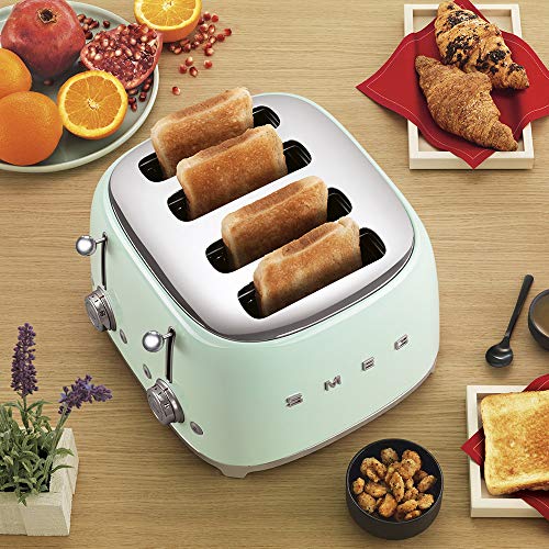 Smeg 770926338 Tostador, Verde pastel