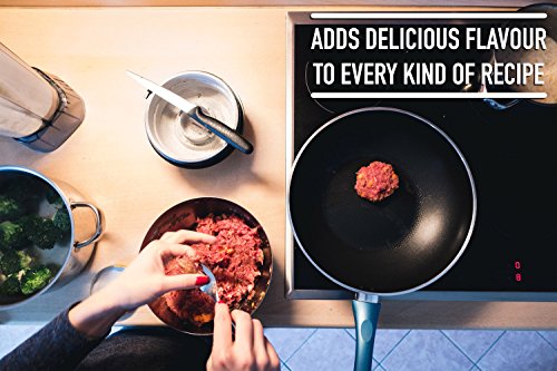 Smoke Dust – Condimento para todos los usos, barbacoa y marinado seco – de “Nifty Kitchen” – Paquete grande (225 gr)
