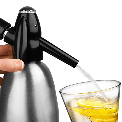 Soda sifón 1ltr - Haga Agua chispeante por Mojitos