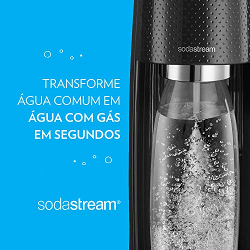 sodastream 1011711411 carbonatador, Negro, 18,6 x 13 x 43 cm, 3