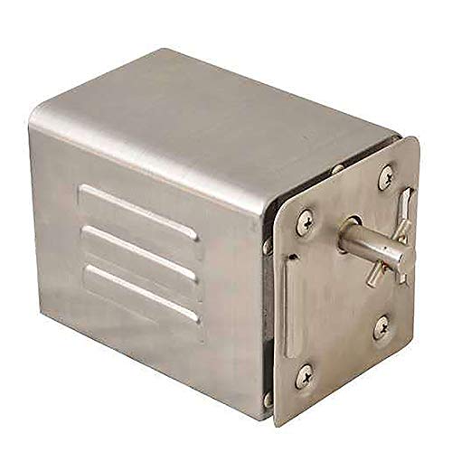 SODIAL 50-70Kg Motor de Cordero Entero A La Parrilla de Acero Inoxidable Motor Rotativo de Parrilla Motor Eléctrico de Barbacoa UE Enchufe