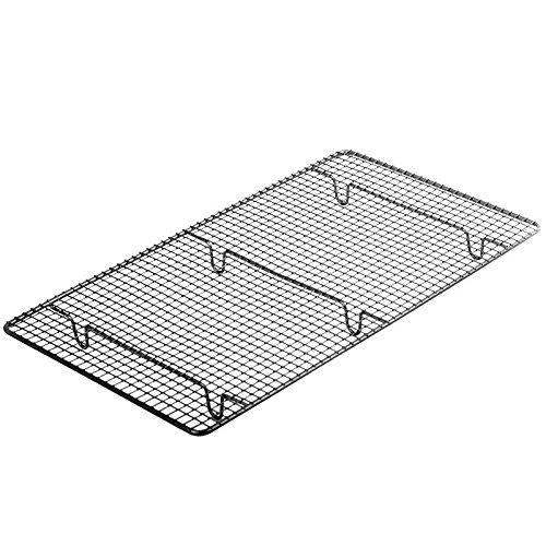 SODIAL Bastidor de enfriamiento Antiadherente Bandeja de Horno de Rejilla de enfriamiento para Galletas/Galletas/Pan/Pastel Estante para Hornear Herramientas de pasteleria de Cocina