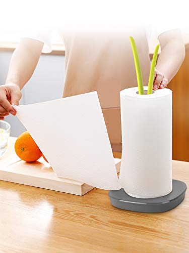 Soledì Portarrollos de cocina creativos soporte de papel higiénico diseño versátil de hoja decoración de cocina o baño