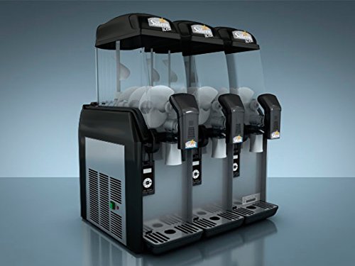 Solera Granizadora Eco D-336, Digital, 3 depósitos para Hacer 36 litros de granizados, cócteles y sorbetes.