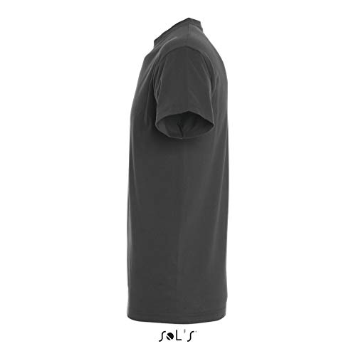 SOLS Imperial - Camiseta Unisex m/Corta 190gr./Child: Imperial - Camiseta Unisex m/Corta 190gr. - Color Gris Oscuro/Talla M
