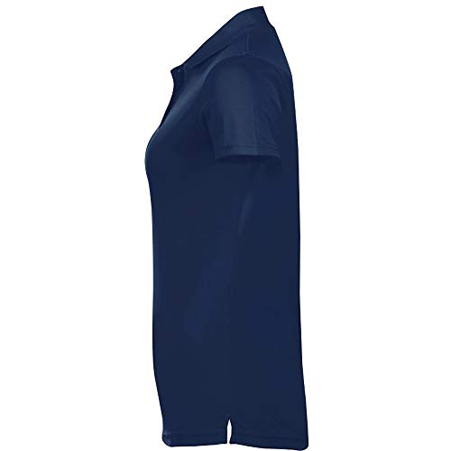 SOLS- Polo Performer de Manga Corta piqué para Mujer (Mediana (M)) (Rojo)