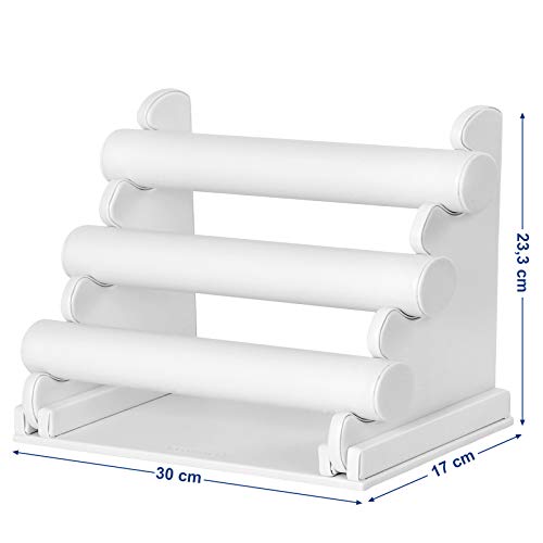 SONGMICS Soporte Desmontable para Joyas Exhibidor para Pulseras JDS101