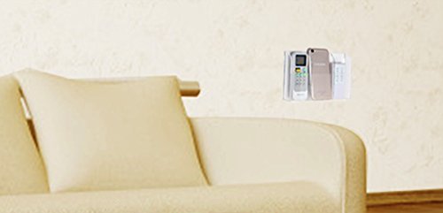 Soporte De Control Remoto De Pared Grande Organizador De Oficina Soporte Para Teléfono Móvil Para SPA Sala De Conferencias Accesorios De Habitación De Hotel 3 Compartimentos Transparentes