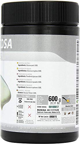 Sosa - Polvo de glucosa natural (jarabe de glucosa deshidratado) – 600 g