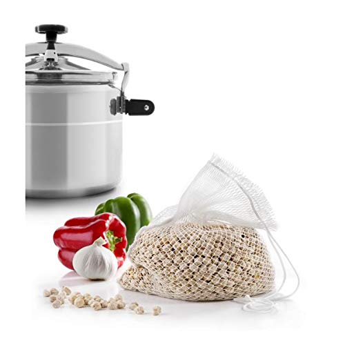 Space Home - Malla de Cocción - Bolsa para Legumbres - 2 Kg - Nylon - Set de 4