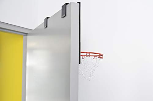 Spalding NBA (56-100Cn) Minicanasta con Pegatinas, Unisex Adulto, Transparente, Talla Única