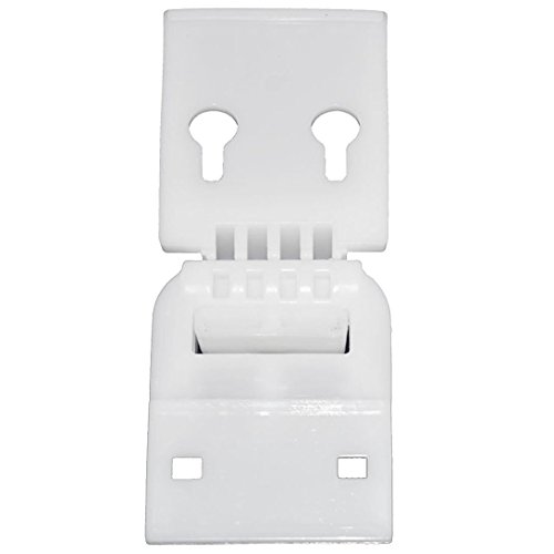 Spares2go Tapa De Puerta Bisagras De contrapeso para espinas arcón congelador (Juego de 2)