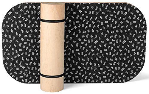 SportPlus Tabla de Equilibrio de Madera con Superficie Antideslizante, SP-BB-005