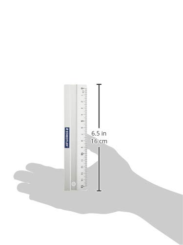Staedtler 563 15 - Regla de metal 15cm