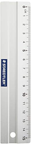 Staedtler 563 15 - Regla de metal 15cm
