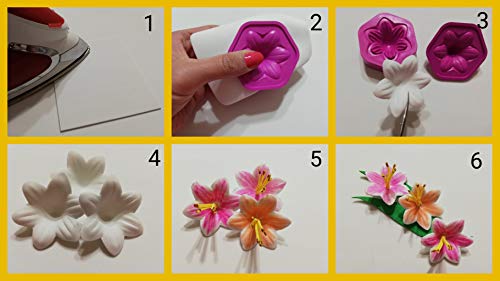 stafil - Juego de 3 moldes para Lirio Art.31120