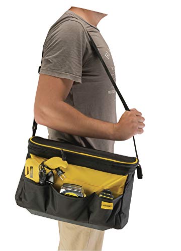 STANLEY STST1-73615 - Bolsa para herramientas profunda de tapa plana 14" / 34 cm