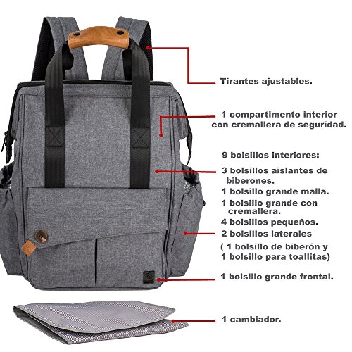 Star Ibaby Neo 3 - Cochecito de Bebé, Gris/Negro - Nuevo modelo con silla homologada hasta 22 kg