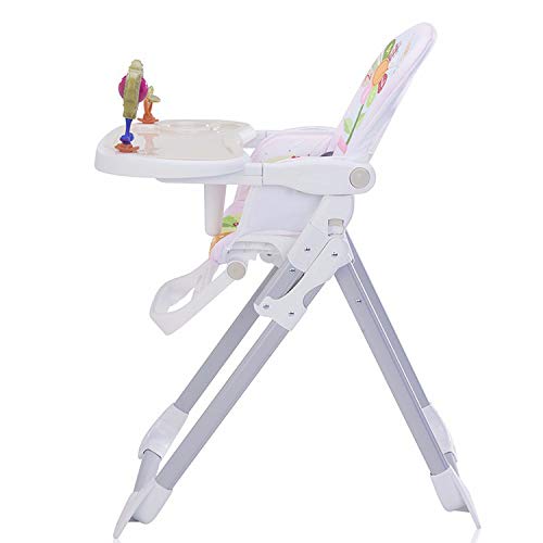 Star Ibaby - Trona de bebés con juguetes Pretty - Doble bandeja, reposapies regulable.