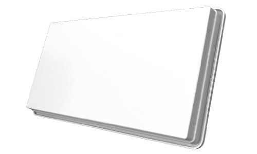 STRONG SlimSat SA 61 Antena Plana satelital única [LNB integrada, Sat, para 1 suscriptor, Incluyendo Soporte, Antena, Antena parabólica] Blanco
